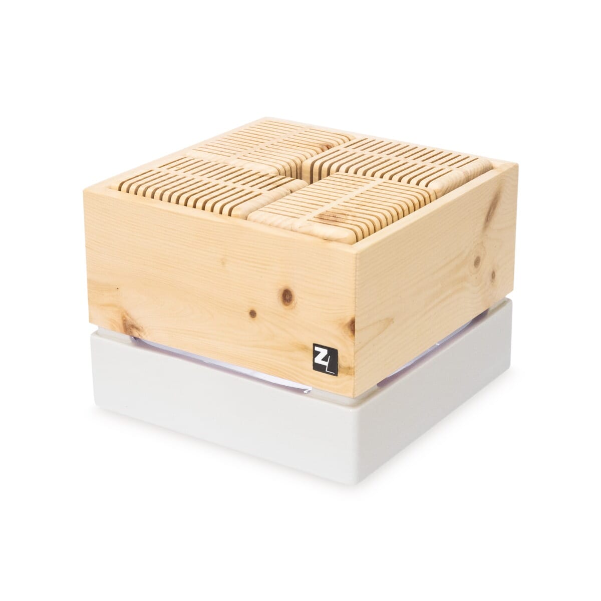 ZirbenLüfter ® CUBE II, Luftbefeuchter / Luftreiniger für Raumgrössen bis ca. 40 m2