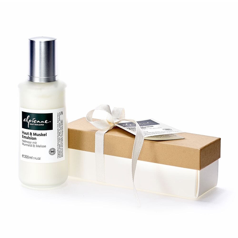 Alpienne Haut & Muskel Emulsion Heilmoor mit Murmelöl & Melisse, 200ml