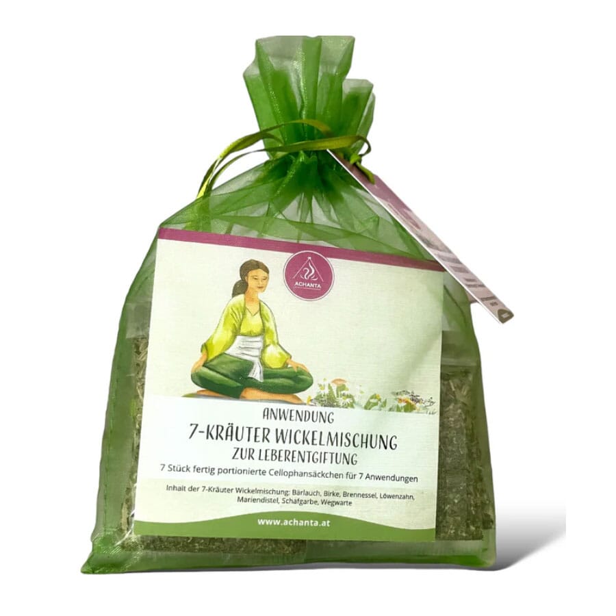 7-Kräuter Wickelmischung, bestehend aus 7 Säckchen