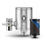 Alb Filter® Duo Active Trinkwasserfilter für den Wasserhahn (Edelstahl)