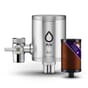 Alb Filter® Duo Active Plus+ Trinkwasserfilter für den Wasserhahn (Edelstahl)