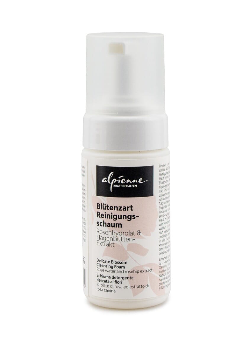 Alpienne Rosenhauch Blütenzart Reinigungsschaum, 100ml - Sanfte Reinigung und Pflege für Ihre Haut
