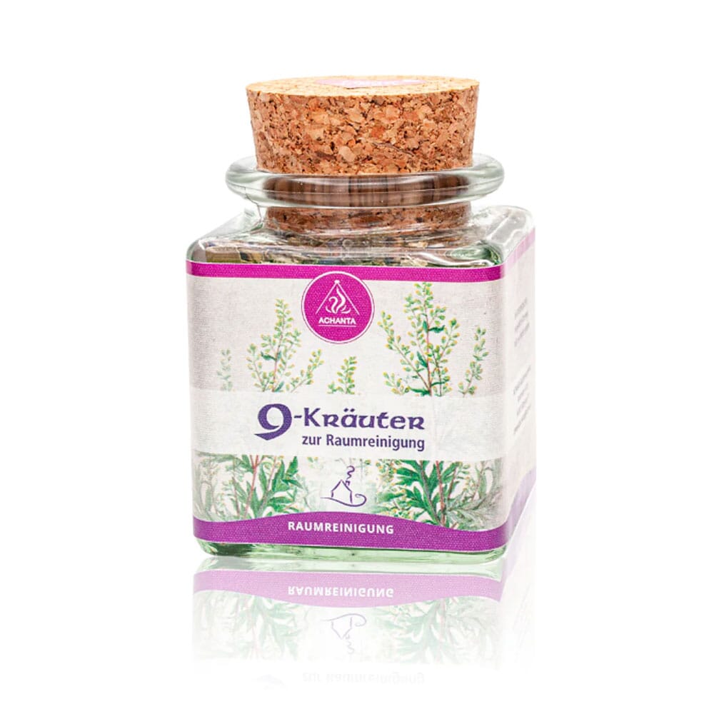 9- Kräuter Reinigungsmischung nach alter Rezeptur in neuer Verpackung (Glas) 100ml