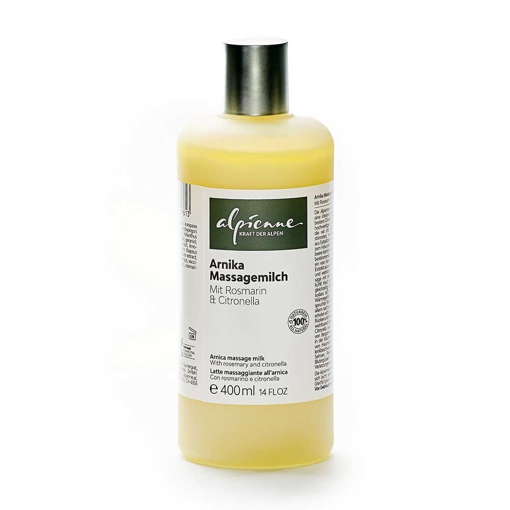 Arnika Massagemilch mit Rosmarin & Citronella