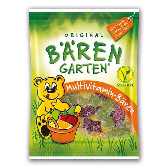 Original Bärengarten®, Multivitamin-Bären, vegan, 125g