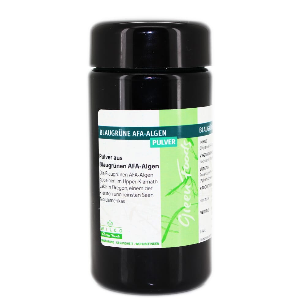 Blaugrüne AFA Algen, Pulver 