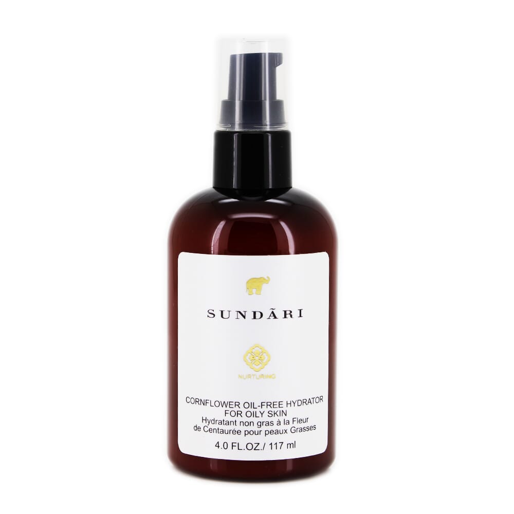 Ölfreier Feuchtigkeitsspender mit Kornblume