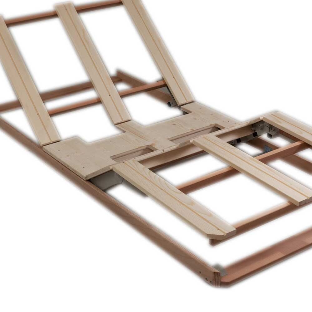 Dormino Einlegerahmen mit elektr. Kopf- und Fusshochstellung mit Netzfreischaltung