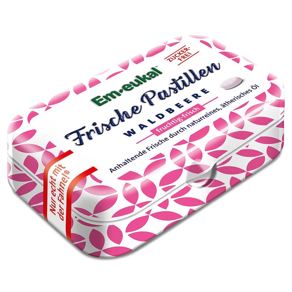 Dr. C. SOLDAN Em-eukal® Frische Pastillen Waldbeere   fruchtig-frisch