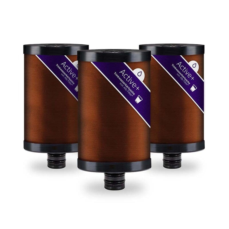 Alb Filter® Filterkartusche 3er Set Active Plus+ (Ersatzfilter)