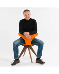 Freisitz Postion Rückwerts auch im Büro oder Home Office