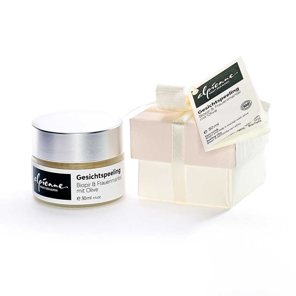 Gesichtspeeling Biopir & Frauenmantel mit Olive, 30ml