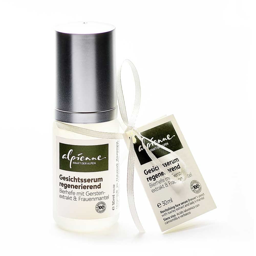 Gesichtsserum regenerierend Bierhefe mit Gerstenextrakt & Frauenmantel