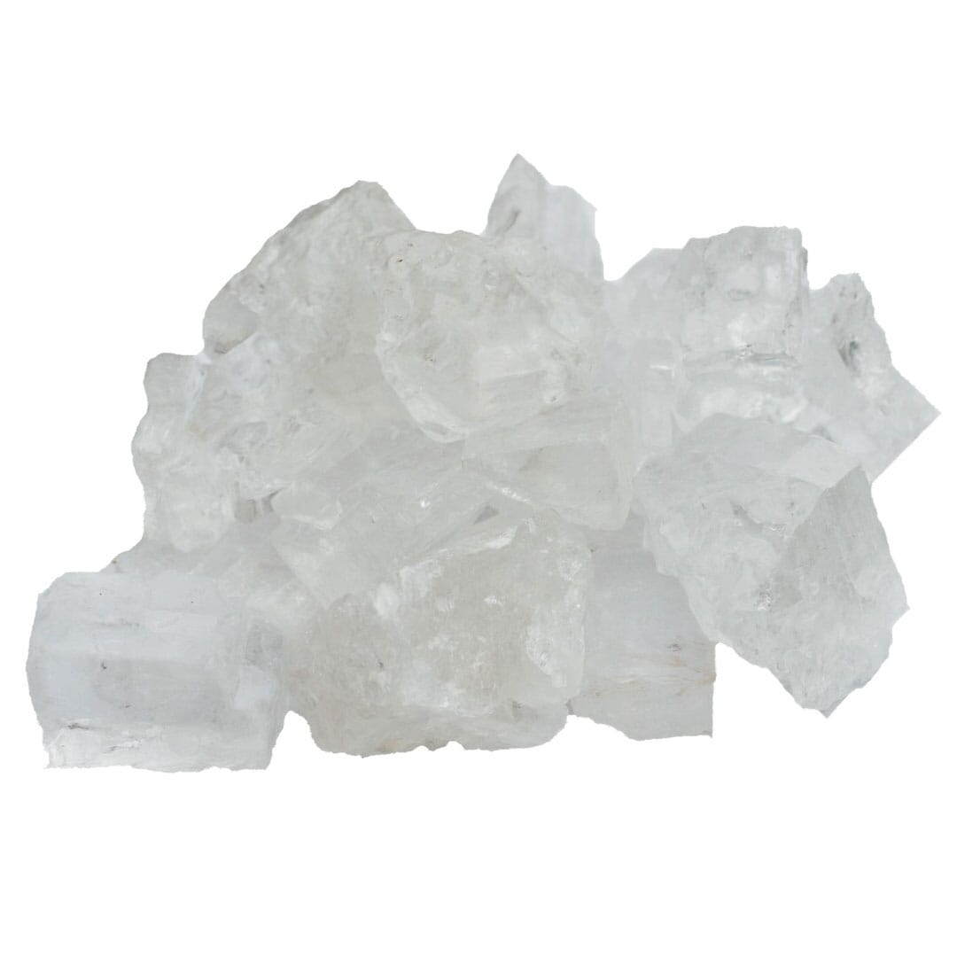 Reines Halitsalz Brocken, 1kg, Ideal für Solelösungen, Soletrinkkuren, Solebäder und für Saunaschalen.