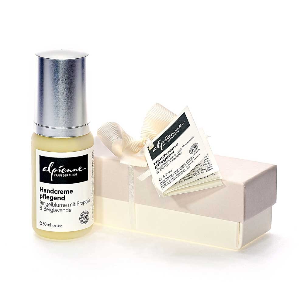 Handcreme pflegend Ringelblume mit Propolis & Berglavendel, 50ml