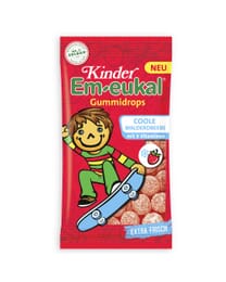 Dr. C. SOLDAN Em-eukal® Kids coole Walderdbeere Gummidrops mit 5 Vitaminen