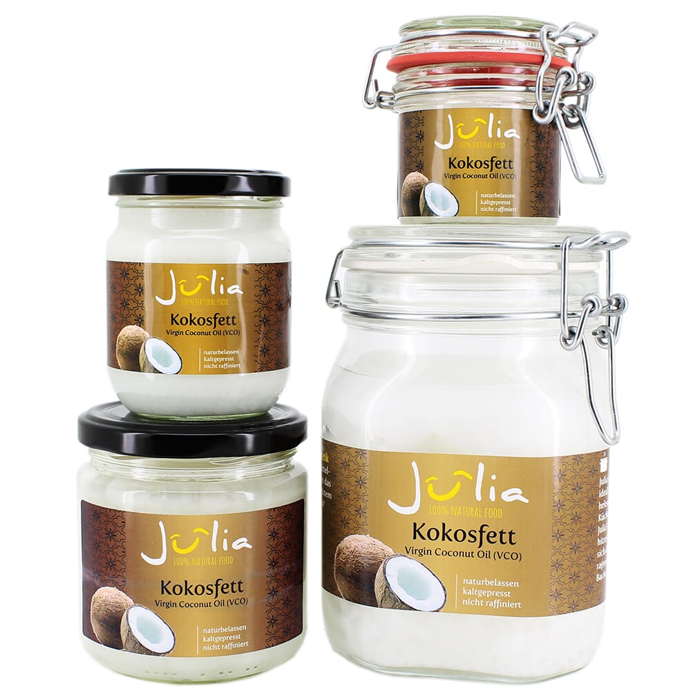 Julia's Virgin Coconut Oil, VCO, Kokosöl