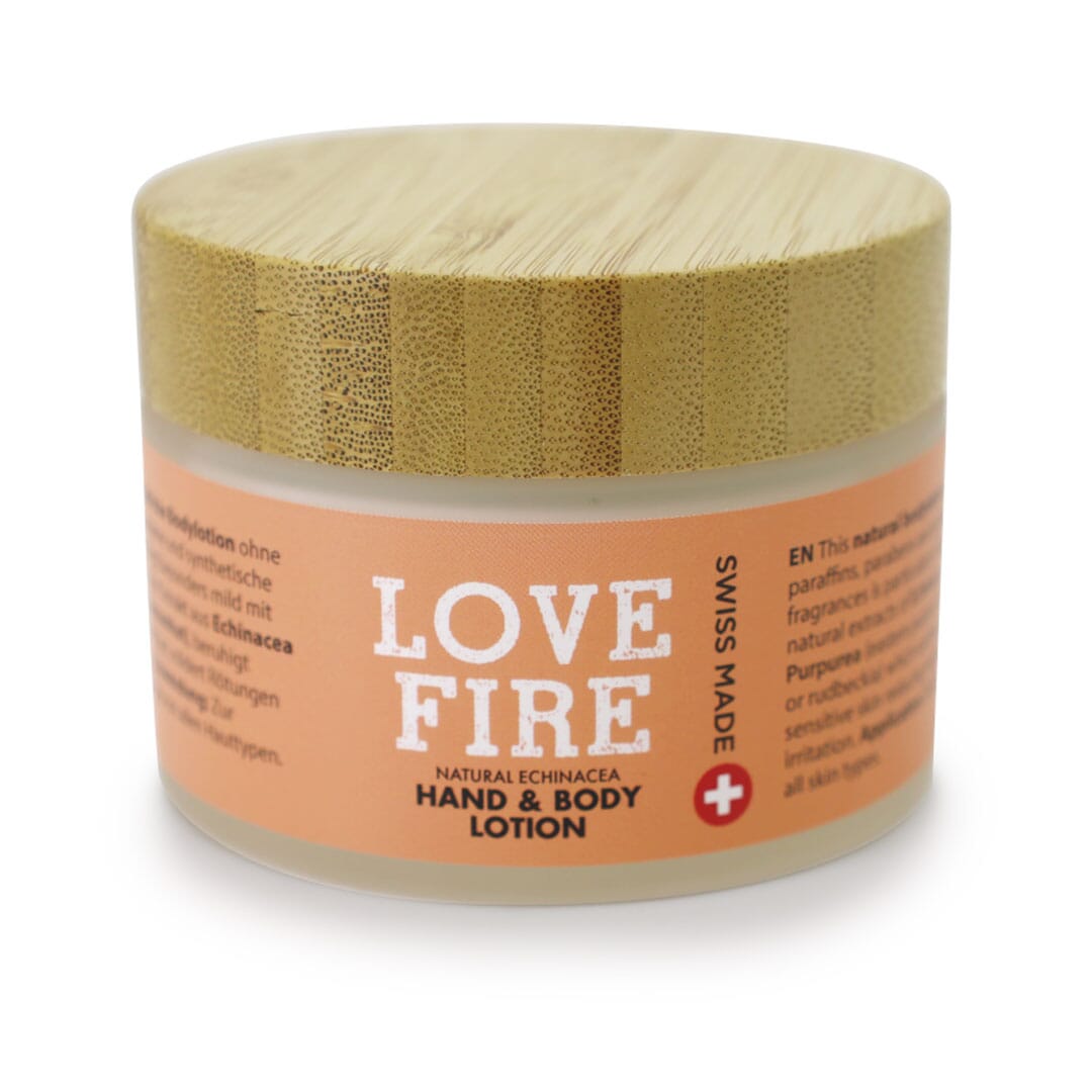LOVE FIRE Bodylotion Echinacea, 150 ml (im Tiegel)