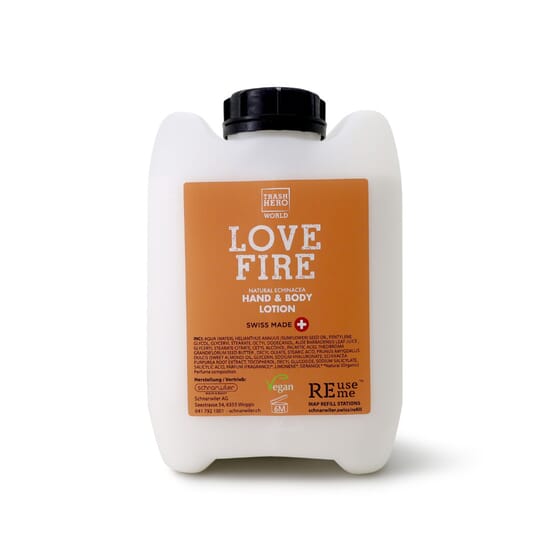 LOVE FIRE Bodylotion mit Echinacea 5 kg Kanister