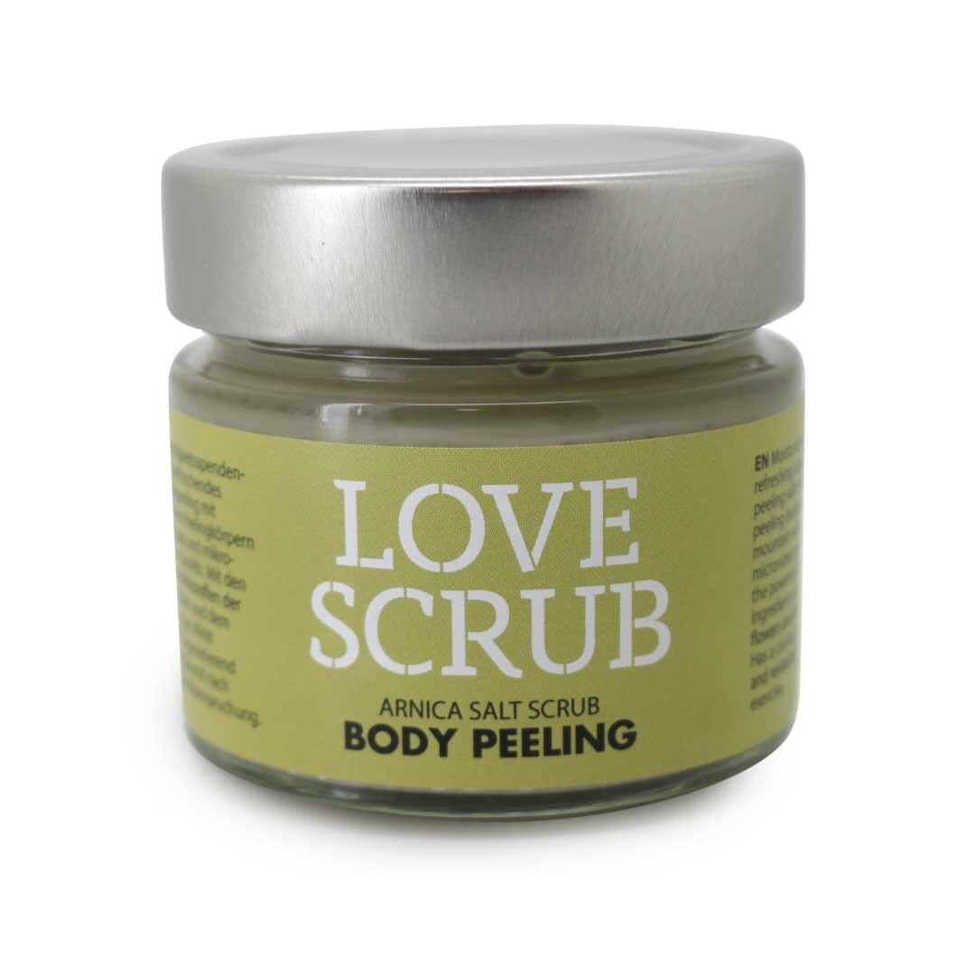 LOVE SCRUB Bodypeeling mit Arnika