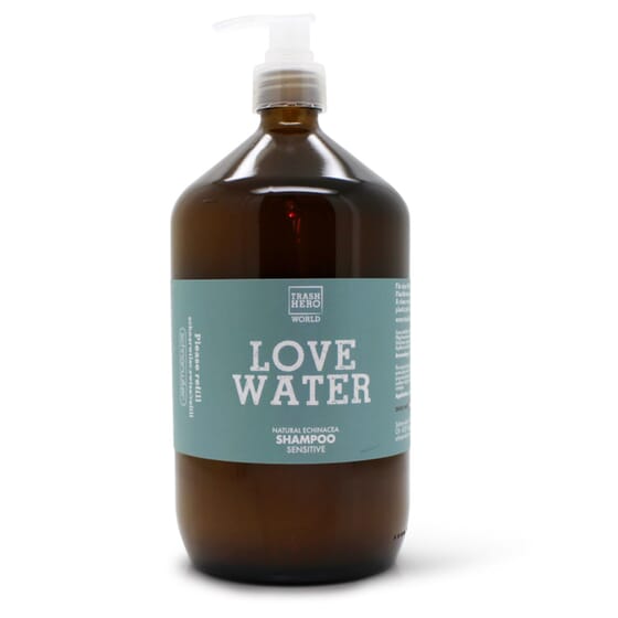 LOVE WATER Shampoo Echinacea, 1000 ml Nachfüllung