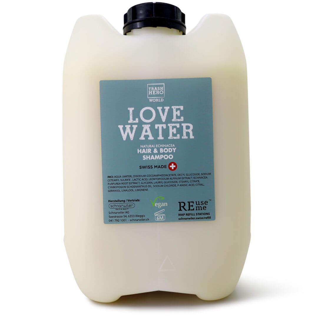 LOVE WATER Hair & Body Shampoo Echinacea 10 kg Kanister