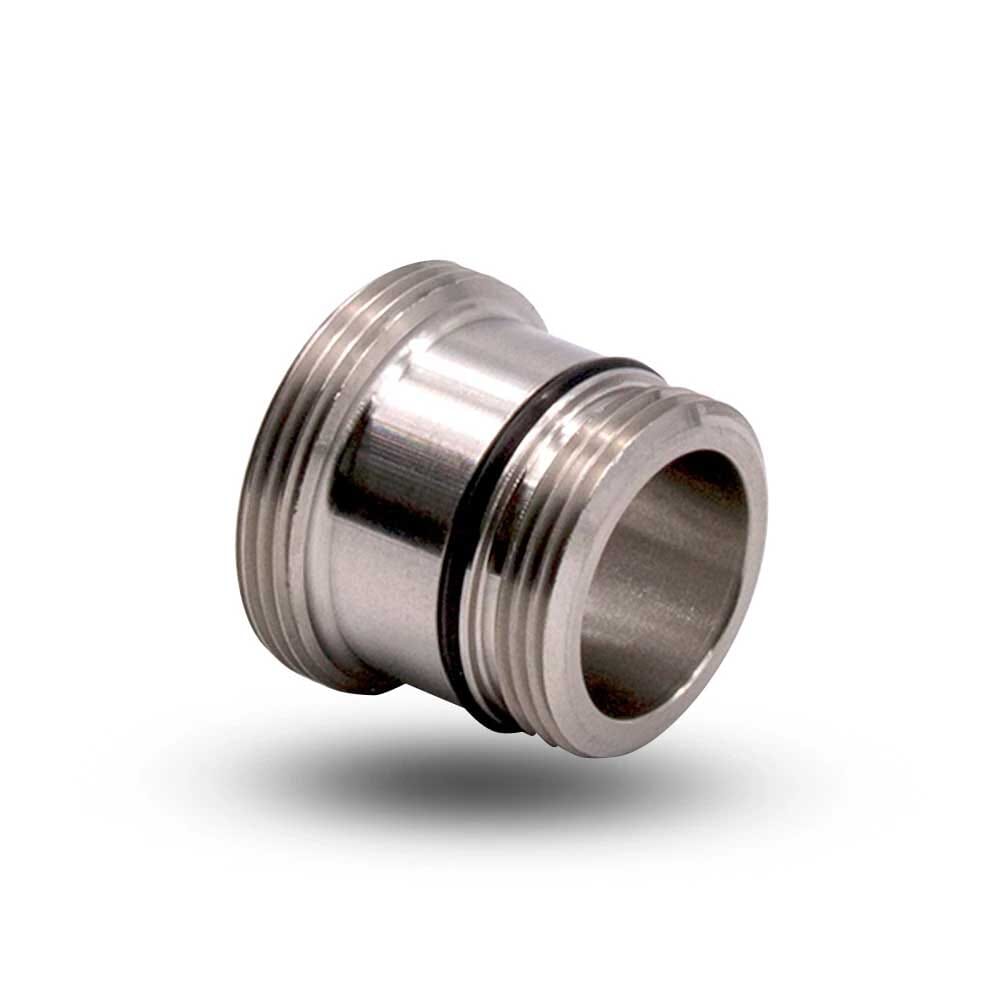 Alb FIlter Gewindeadapter M22 AG auf M18,5 AG Feingewinde | Edelstahl | Made in Germany