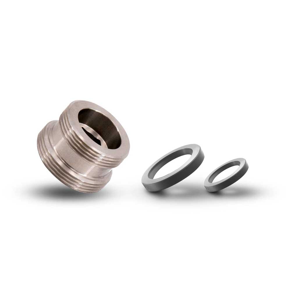 Alb Filter Gewindeadapter M22 AG auf M20 AG Feingewinde | Edelstahl | Made in Germany