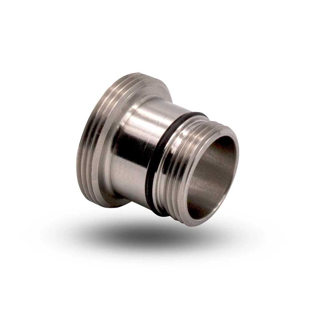 Alb FIlter Gewindeadapter M22 AG auf M21,5 AG Feingewinde | Edelstahl | Made in Germany