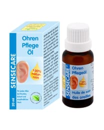 NaturGut Sensecare Ohrenpflegeöl zur Reinigung und Pflege der Ohren 20ml mit Mandelöl Sanddornöl Lavendelöl