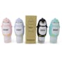 REUSEME Pinguin Kosmetik Reiseflasche aus Silikon, 90ml in 4 Farben 