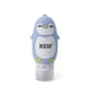 REUSEME Pinguin Kosmetik Reiseflasche aus Silikon, 90ml blau
