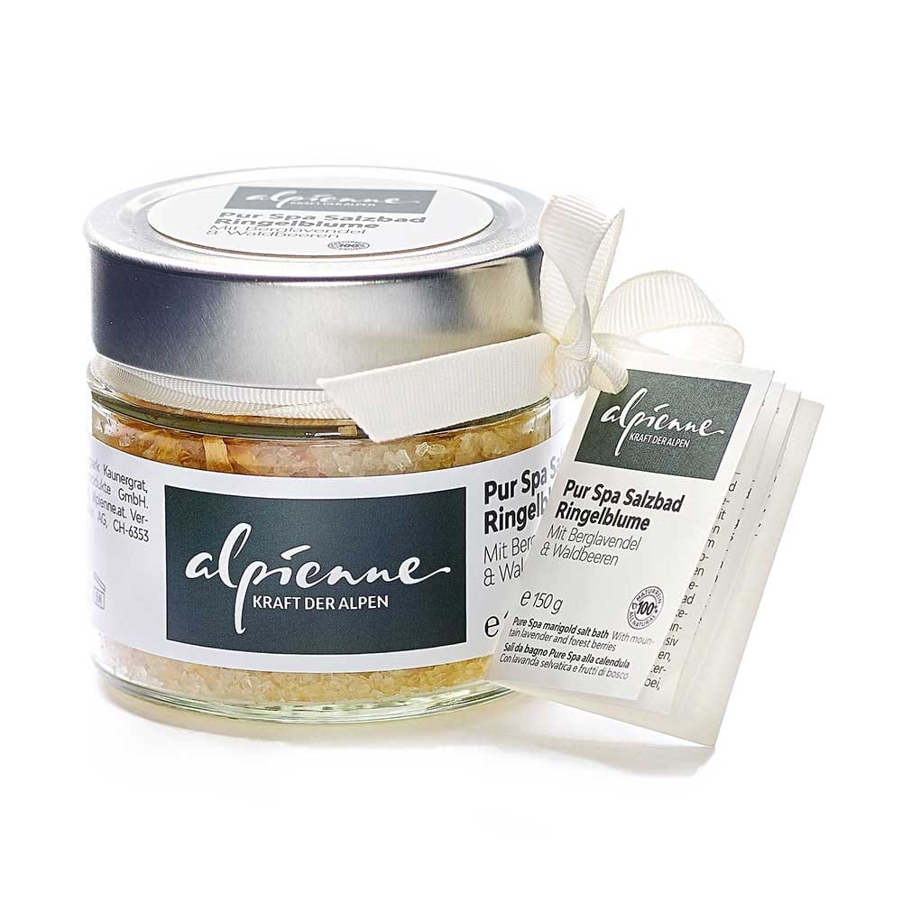 Pur Spa Salzbad Ringelblume mit Berglavendel & Waldbeeren