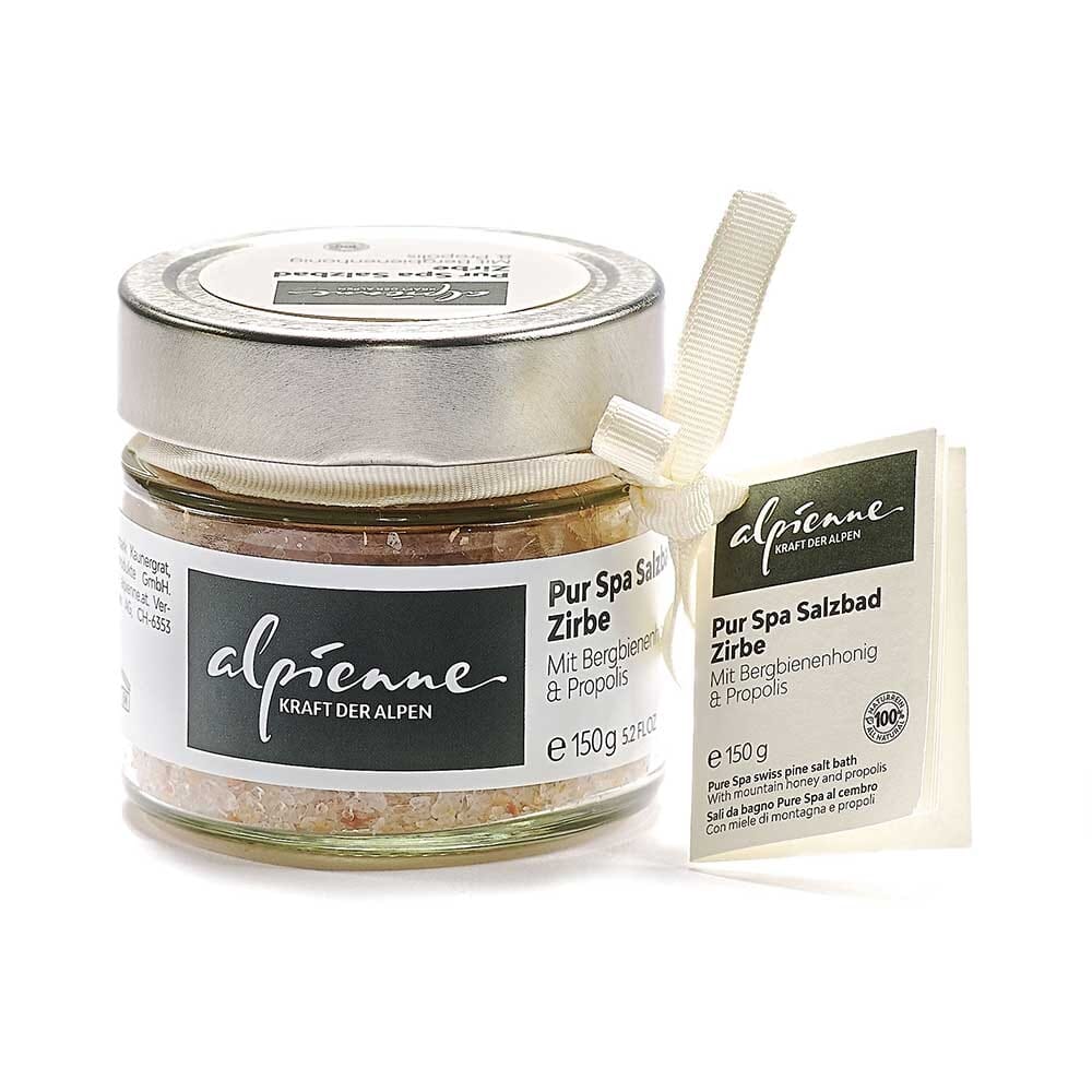 Pur Spa Salzbad Zirbe mit Bergbienenhonig & Propolis