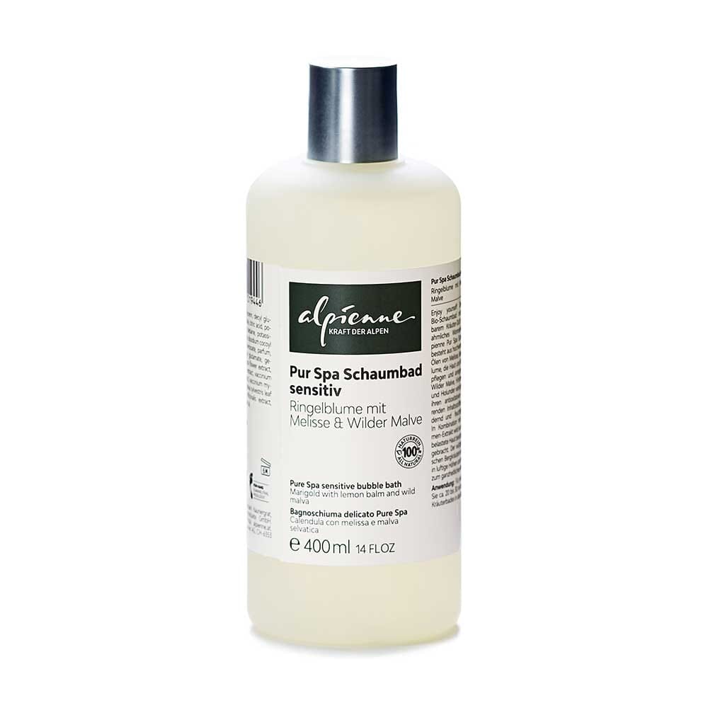 Pur Spa Schaumbad sensitiv Ringelblume mit Melisse & Wilder Malve
