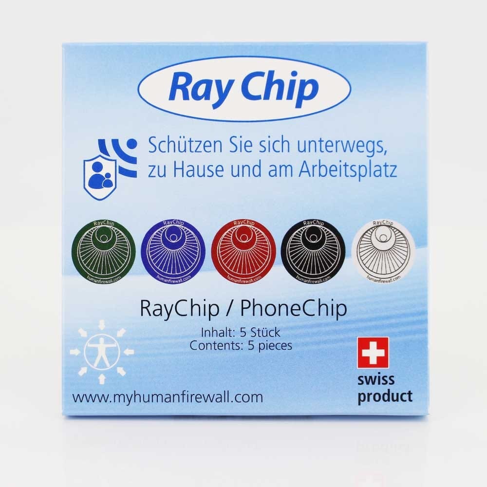 RayChip für Mobiltelefone (5er Set)