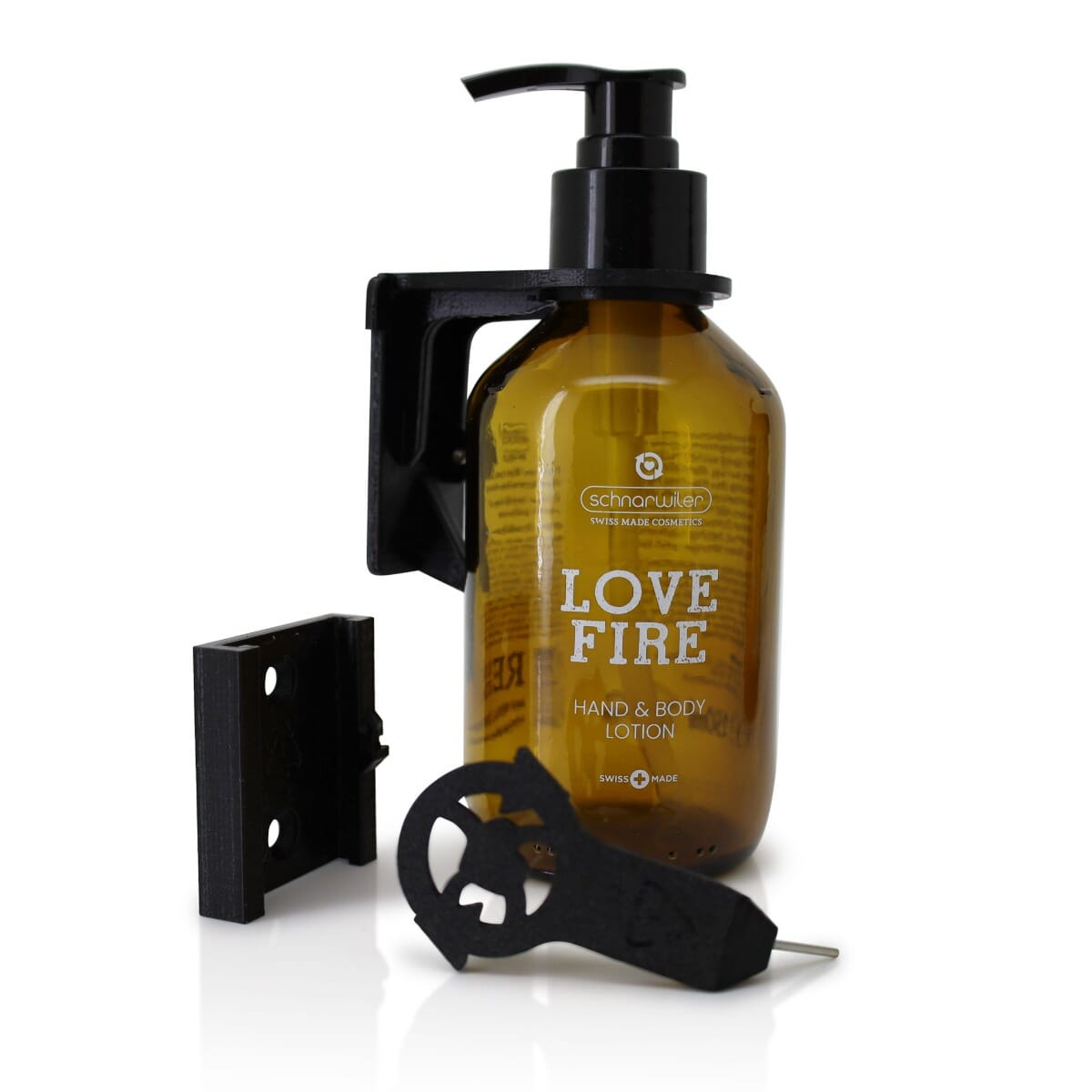 ReUseLoop Wandhalterung für schnellen Dispenserwechsel (Winkel und Wandaufnahme