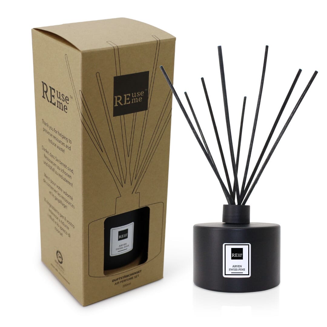 REUSEME Duftstäbchenset Arve, Zirbe, Swiss Pine