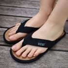 Reuseme Hotel SPA Hausschuhe, Flip Flops, schwarz