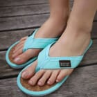 Reuseme Hotel SPA Hausschuhe, Flip Flops, türkis