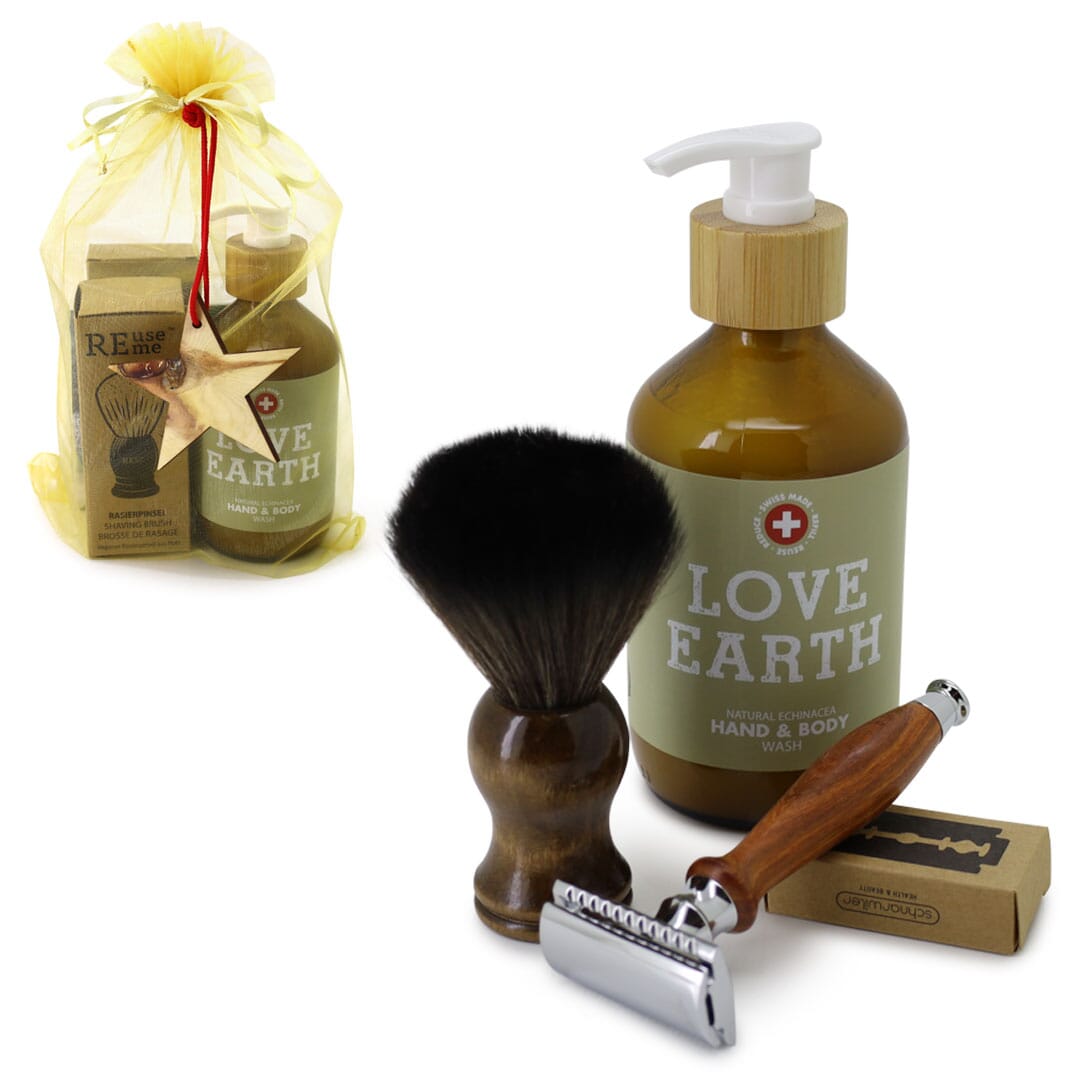 REUSEME Rasierhobel Set für eine perfekte Rasur