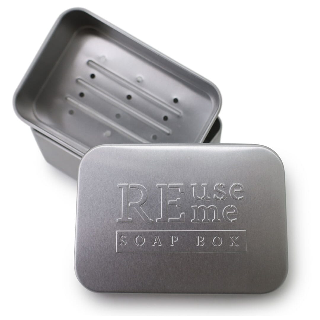 ReUseMe Soap Box, Seifenbox aus Metall