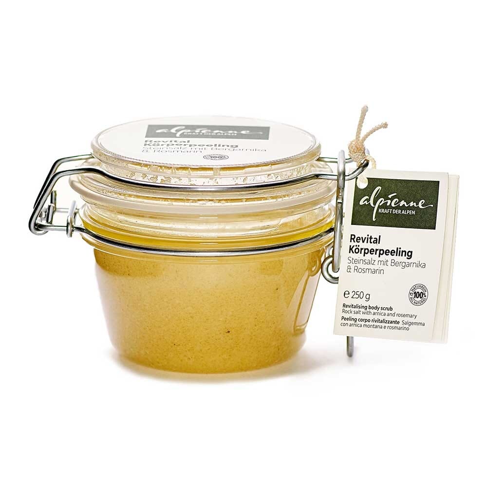 Revital Körperpeeling Steinsalz mit Bergarnika & Rosmarin