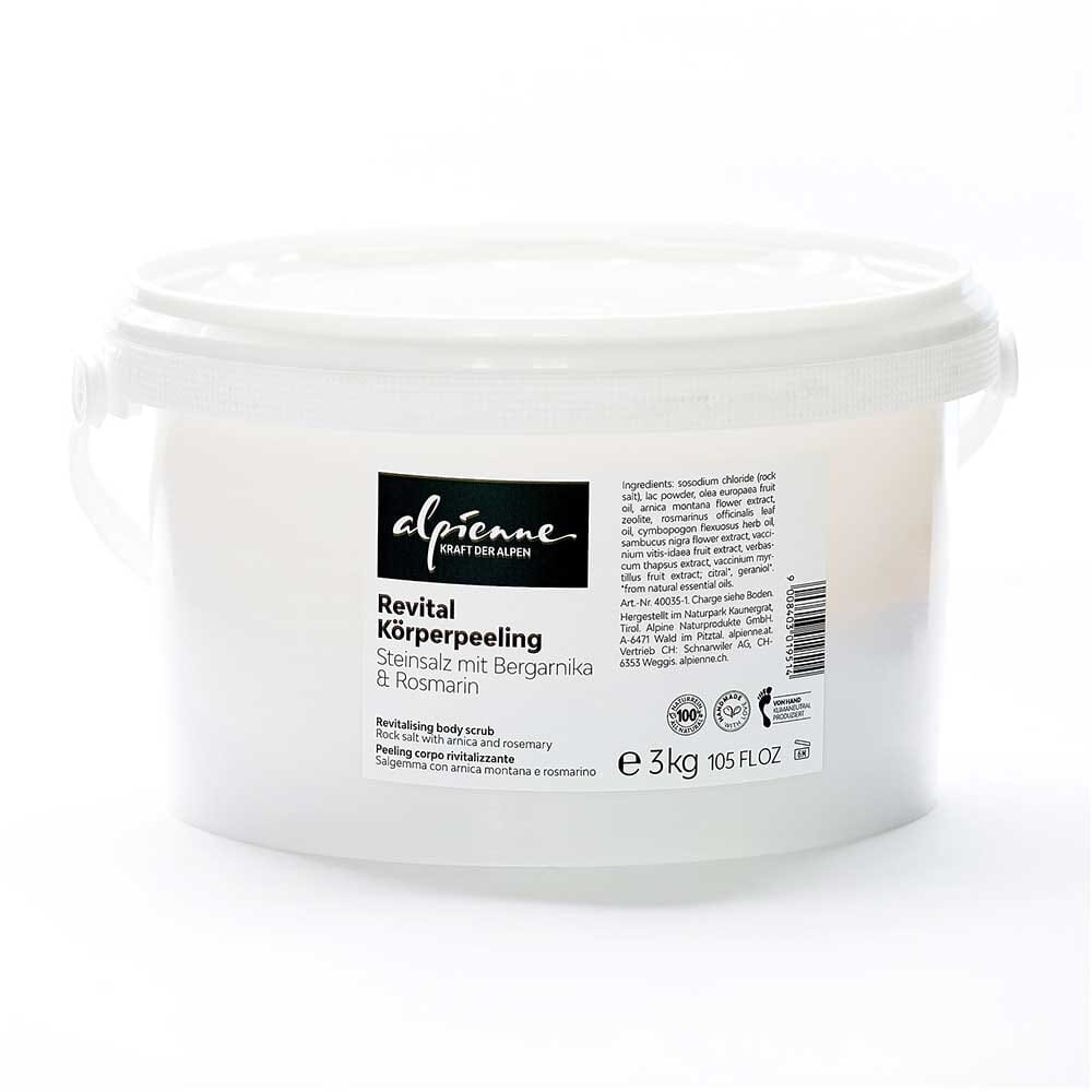 Revital Körperpeeling Steinsalz mit Bergarnika & Rosmarin