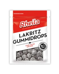 Dr. C. SOLDAN Rheila® Lakritz Gummidrops, Stark. Salzig. Süss.