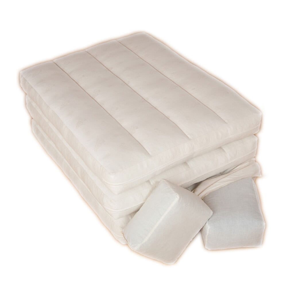 Bei der 11cm Matratze 3 teilig für einfaches Handling