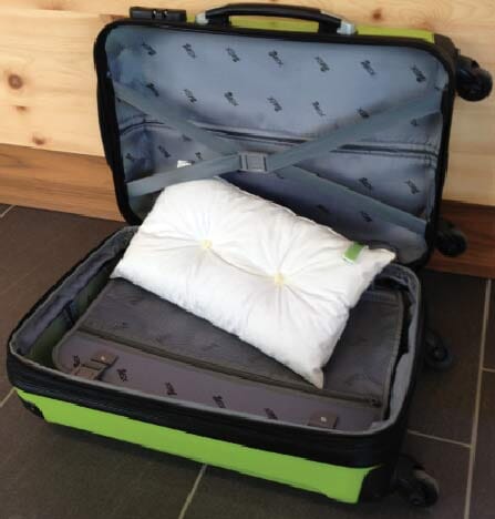 Kreidler-Rosshaarkissen für die Reise