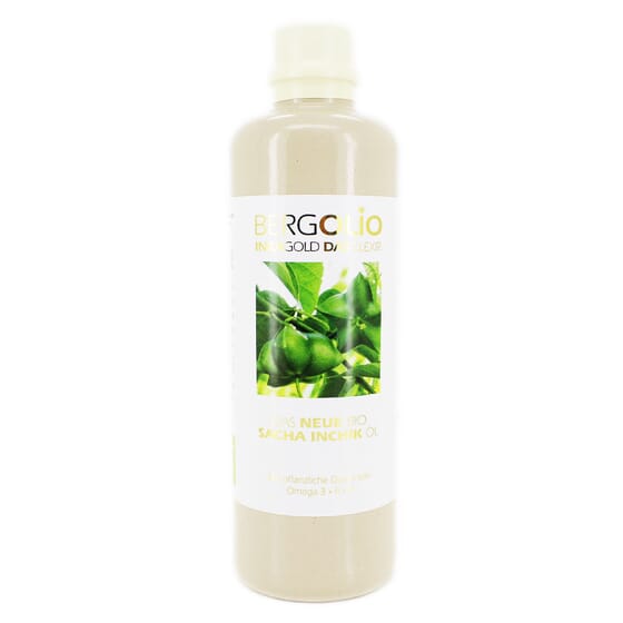 Bergolio Sacha Inchi Öl - 350ml Keramikflasche | Hochwertiges Omega-3-Pflanzenöl