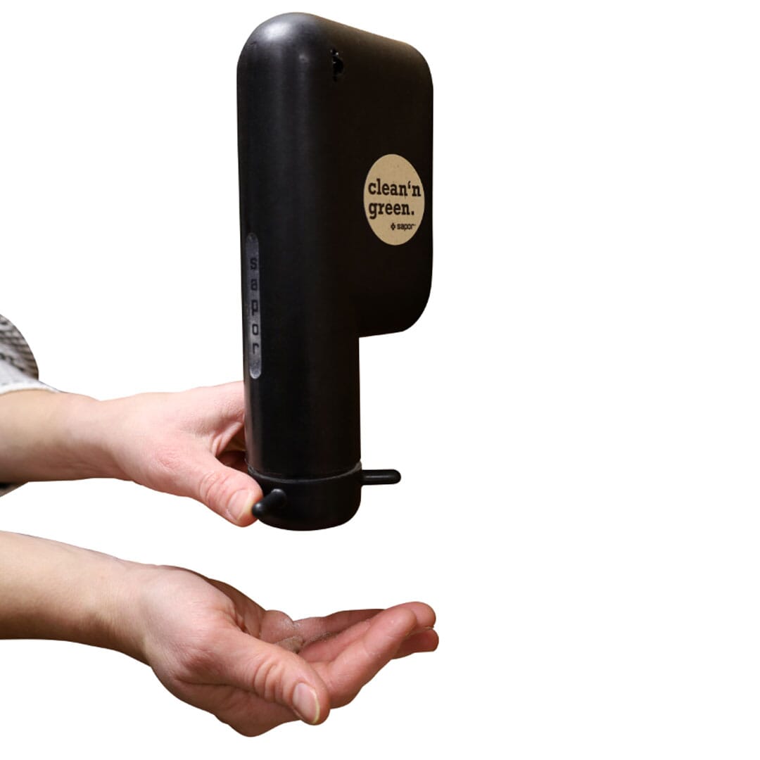 sapor Trockenseifenspender nova herba - schwarz