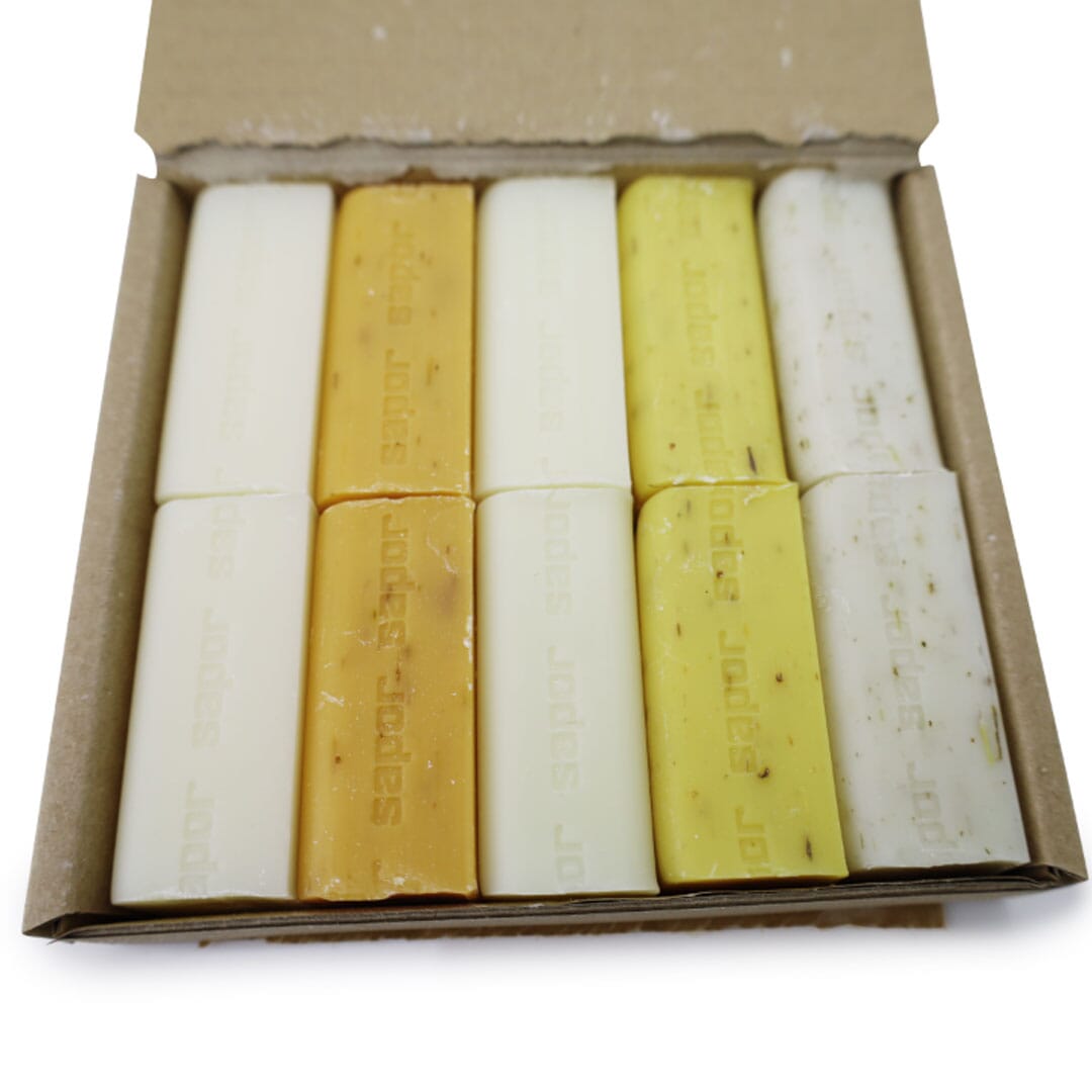 sapor kleine Öko Box 2 Trockenseifen gemischt - 10er Box